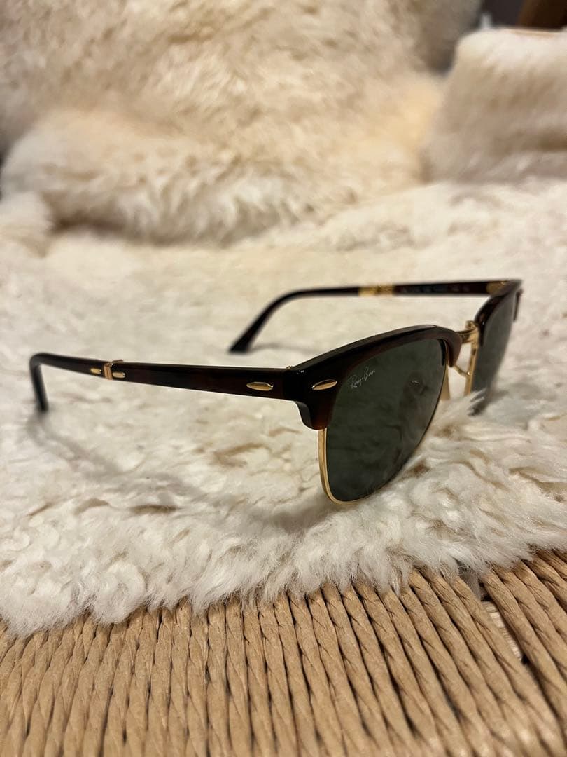 Ray-Ban クラブマスター べっ甲 折りたたみ