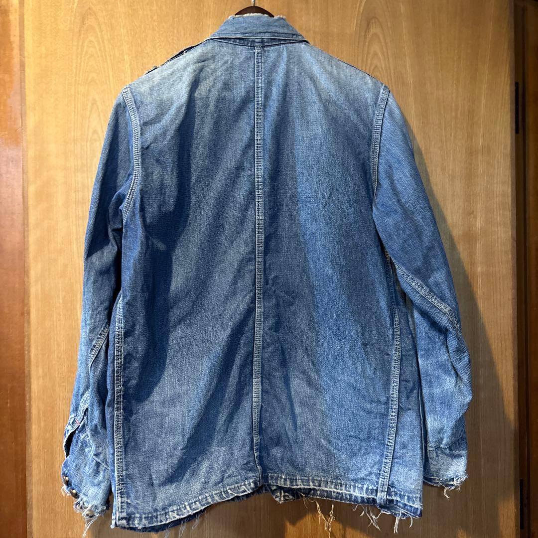 big mac 60s頃　カバーオール vintage ビッグマック ヤレ感