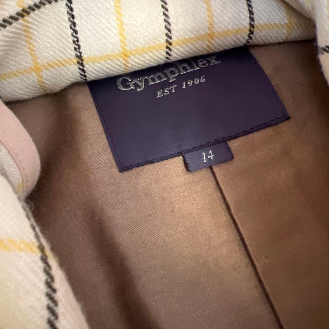 Gymphlex ジムフレックス ステンカラーコート ベージュ