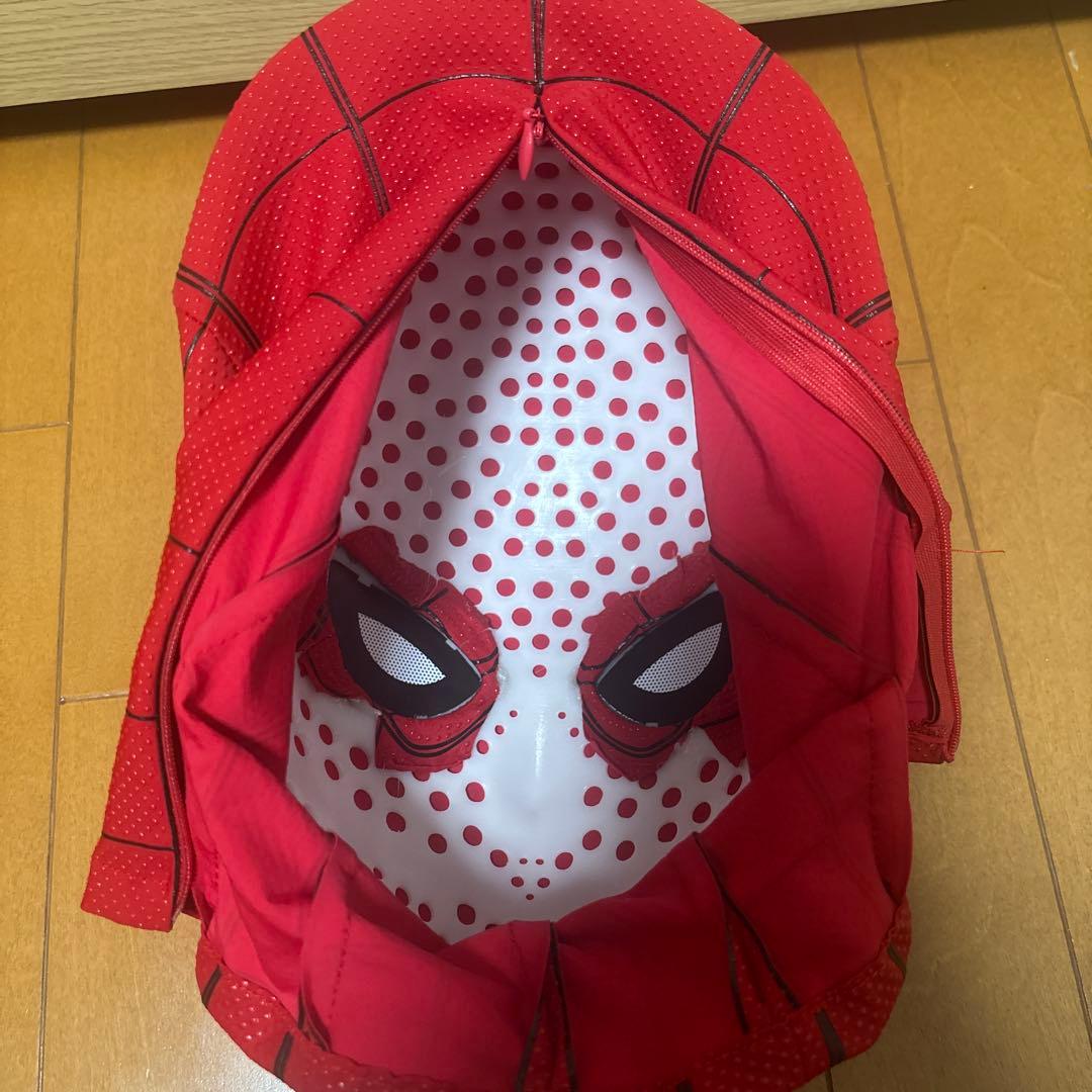 スパイダーマン マスク 目のパーツ付き