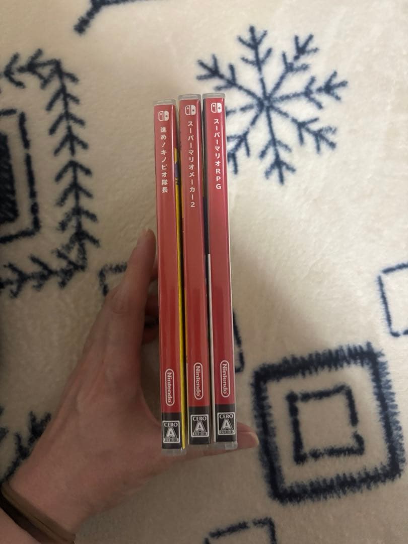 マリオ　Switchカセットセット