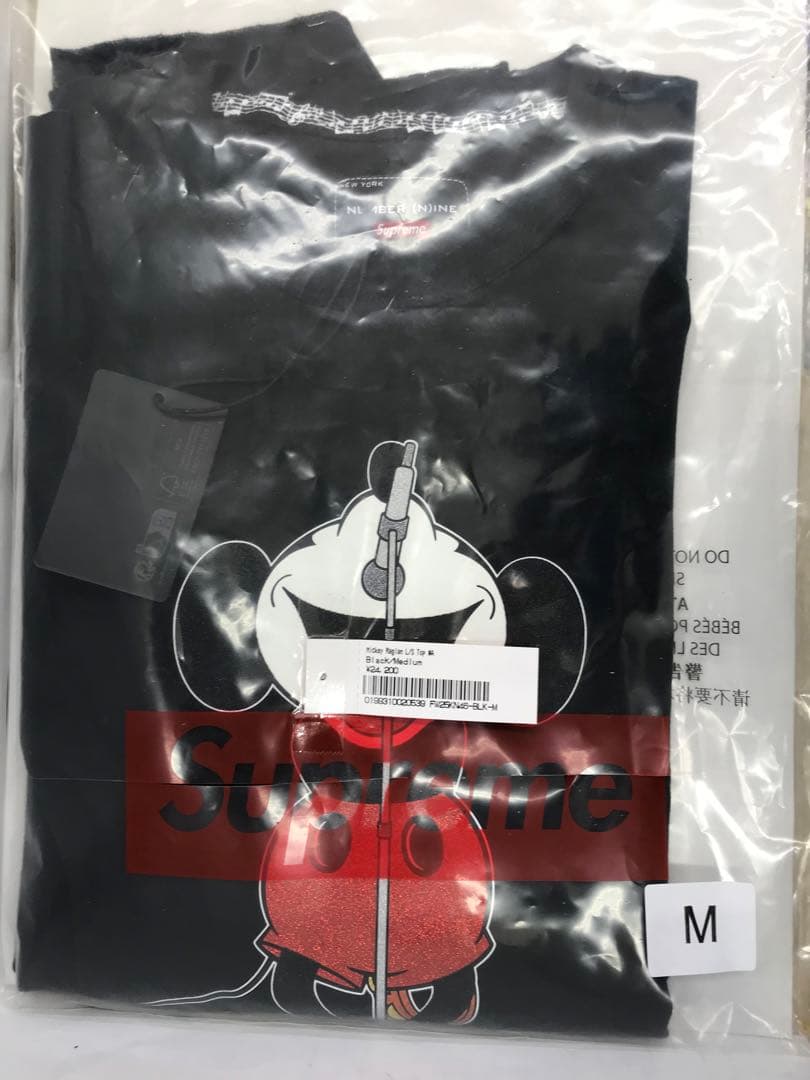 Supreme x Number (N)ine x Mickey 新品未使用品