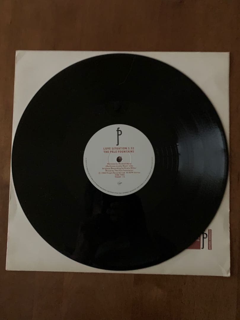 The Pale Fountains Start a War 12\" レコード