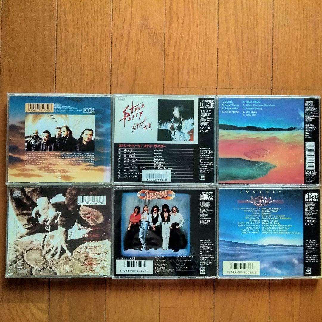Journeyジャーニー + スティーブ・ペリー CD albumアルバム 6枚