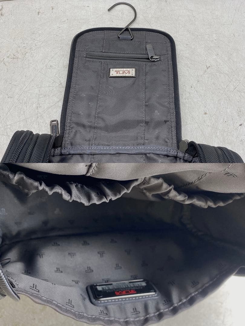 3点まとめ●TUMI ハンギング トラベルキット クラッチバッグ セカンドバッグ
