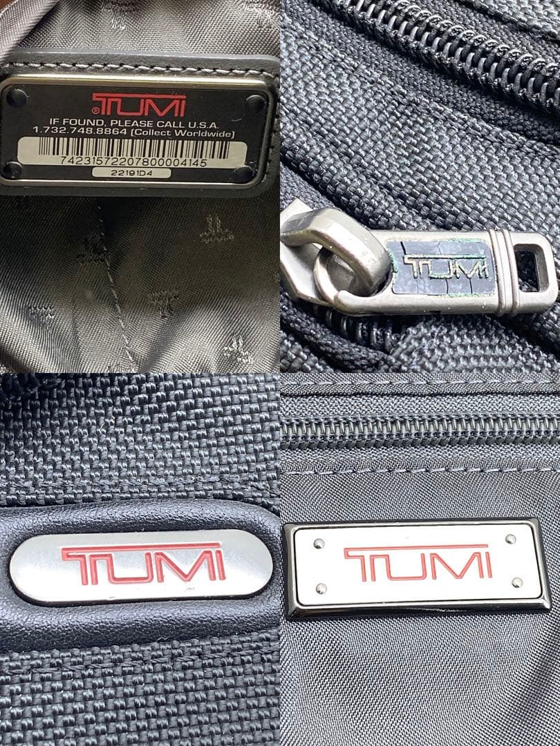3点まとめ●TUMI ハンギング トラベルキット クラッチバッグ セカンドバッグ