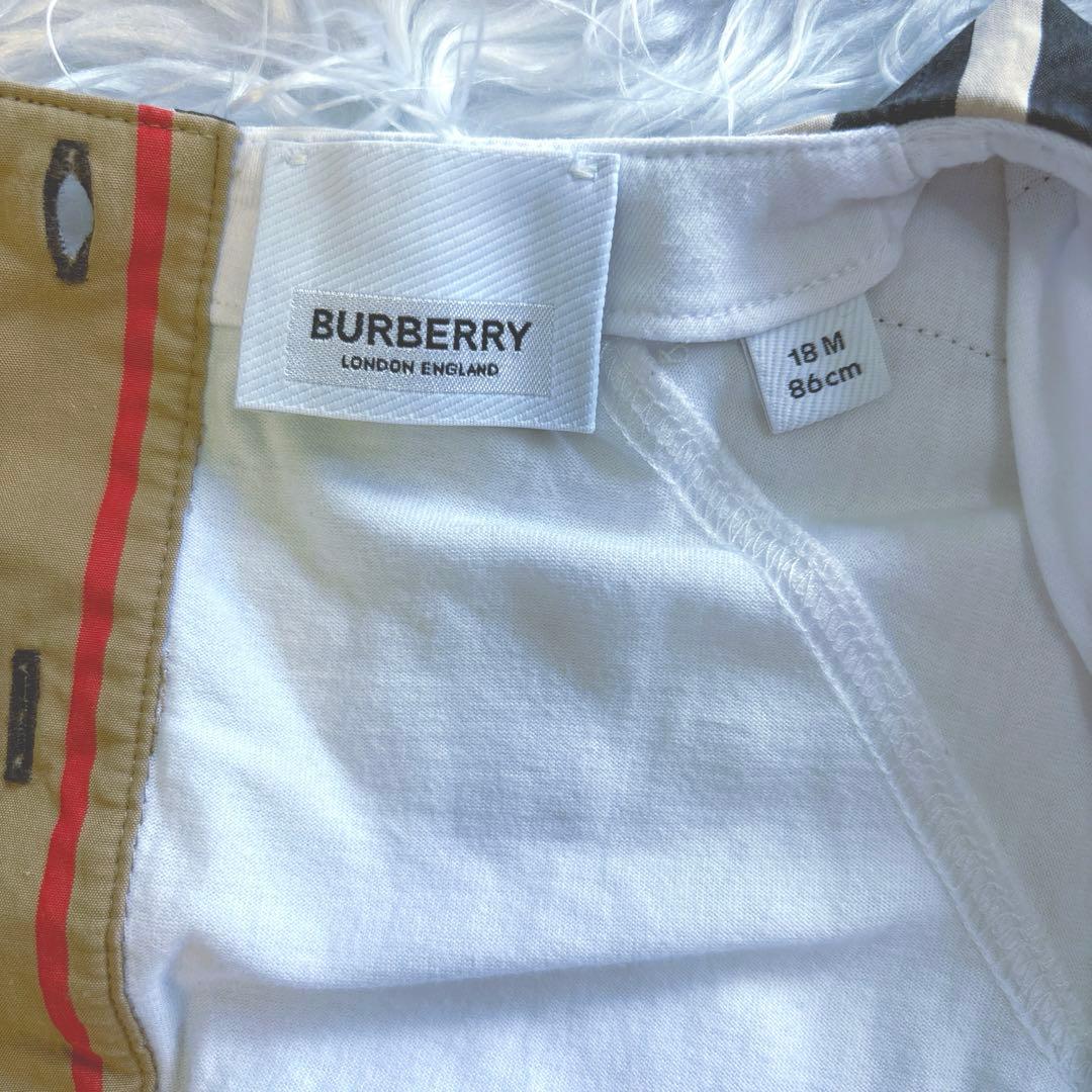BURBERRY 半袖ワンピース【86cm】