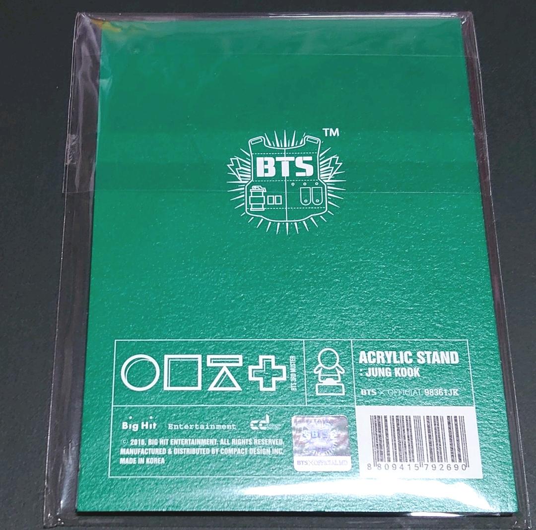 BTS 防弾少年団 3rd MUSTER アクリルスタンド JUNGKOOK