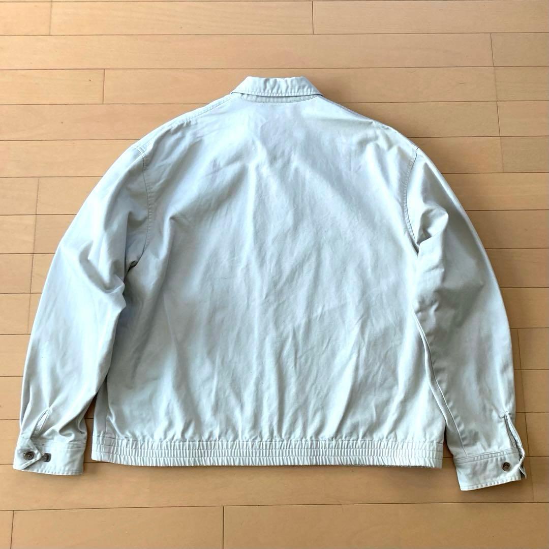 【90s】ポロラルフローレン スイングトップ ベージュ 厚手 ポルトガル製 L