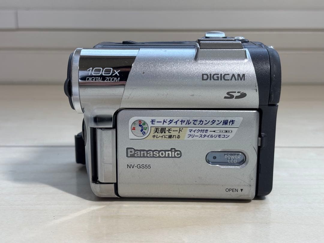 Panasonic　NV-GS55　MiniDVビデオカメラ ダビングに！動作品