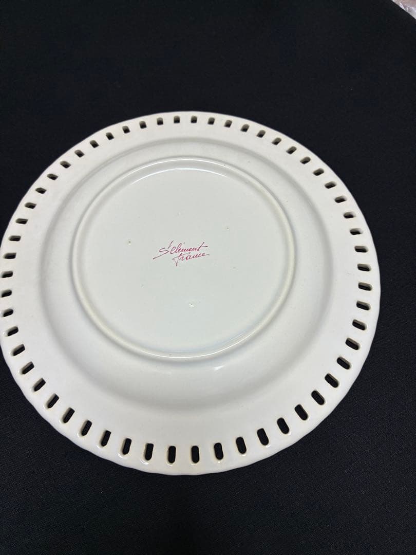 フランス ヴィンテージSt.Clement パニエプレート（希少・美品）通常販売