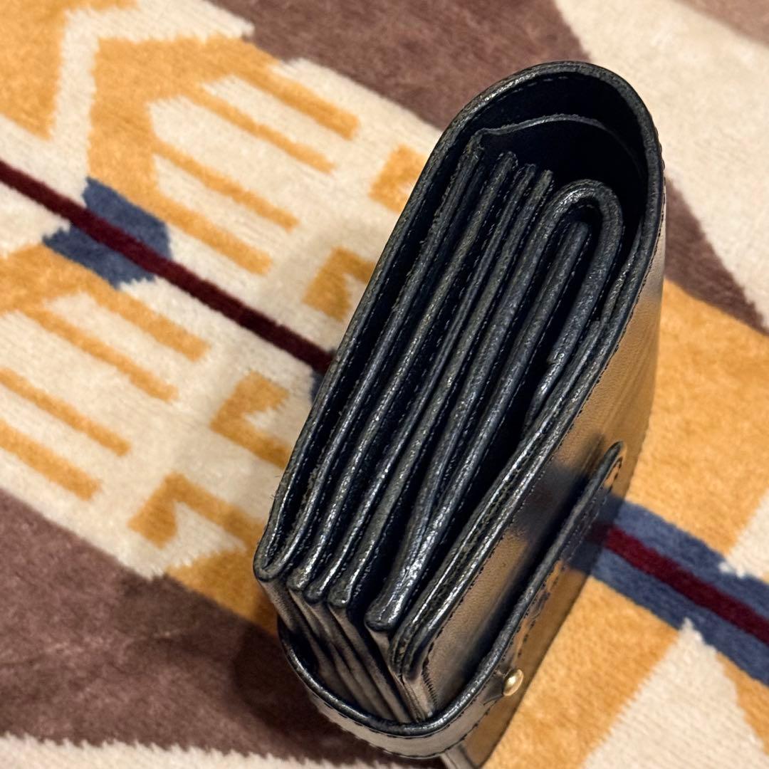 Arts&Science Jabara short wallet ブラック 黒