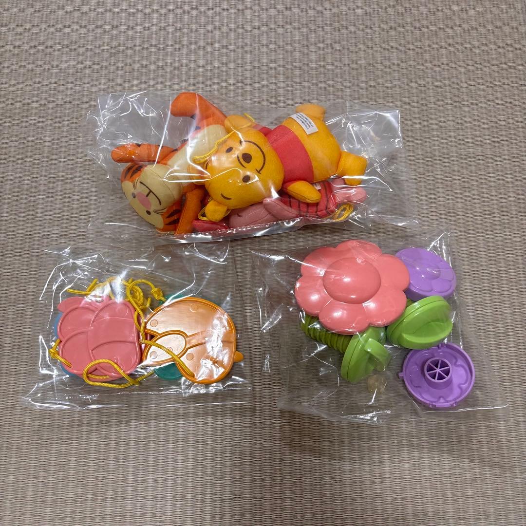美品　くまのプーさん 6WAY回転ジム メリー