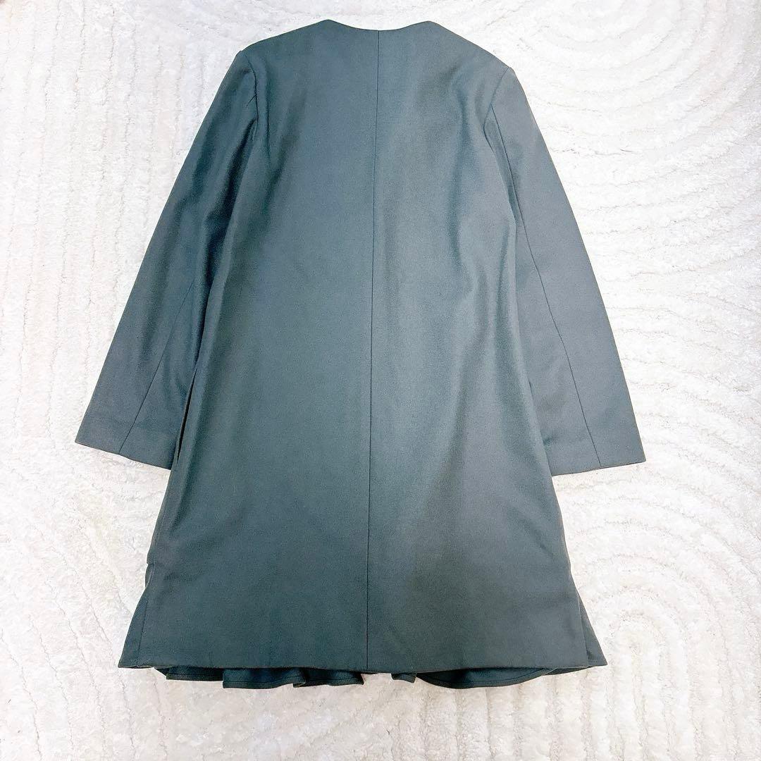 限定完売品✨定価9.9万　ヨーコチャン　フリルコート　スプリング　薄手　ペプラム