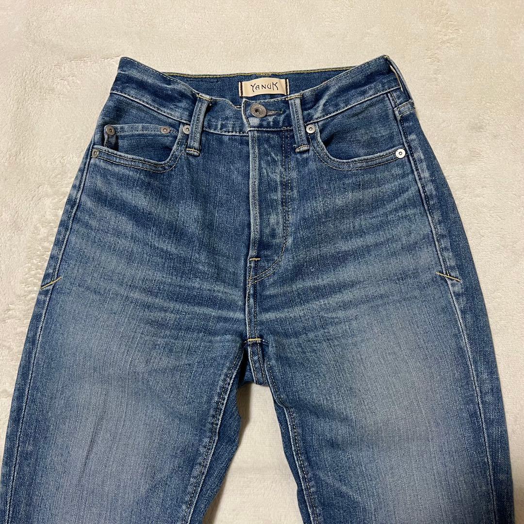 【美品】YANUK 飯島望未 パトリシア PREMIUM2 スキニーデニム 23
