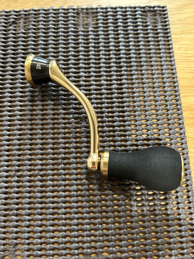 slpワークスマシンカットライトハンドル50mmRCSパワーライトノブSゴールド