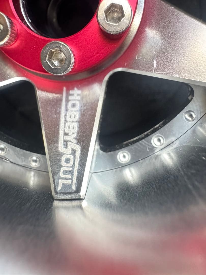 HOBBYSOUL 2.2インチ ラジコンホイール 4個 可変オフ　trx4