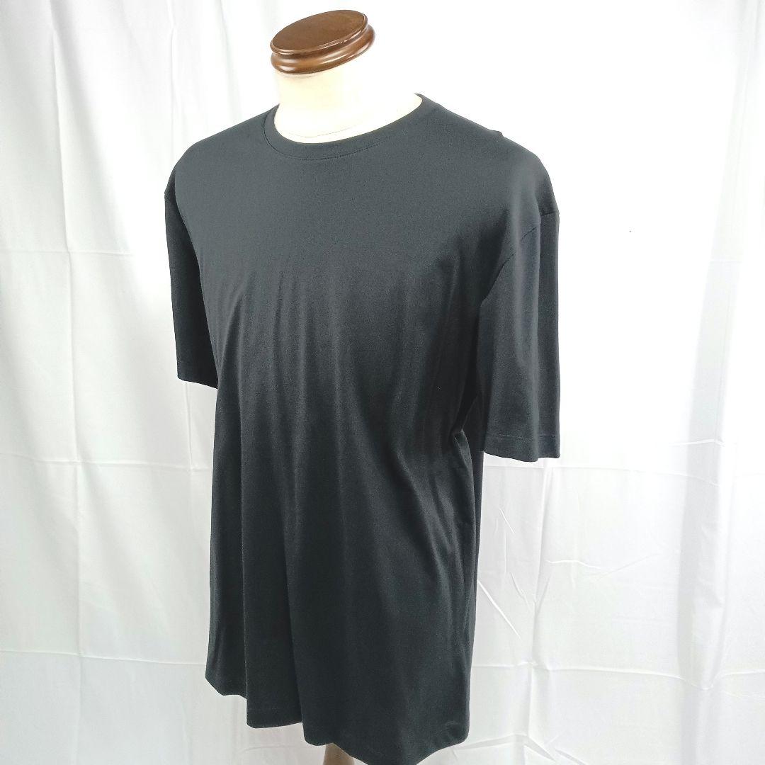 新品　Y-3　ワイスリー　半袖Tシャツ　黒　ロゴ　Lサイズ