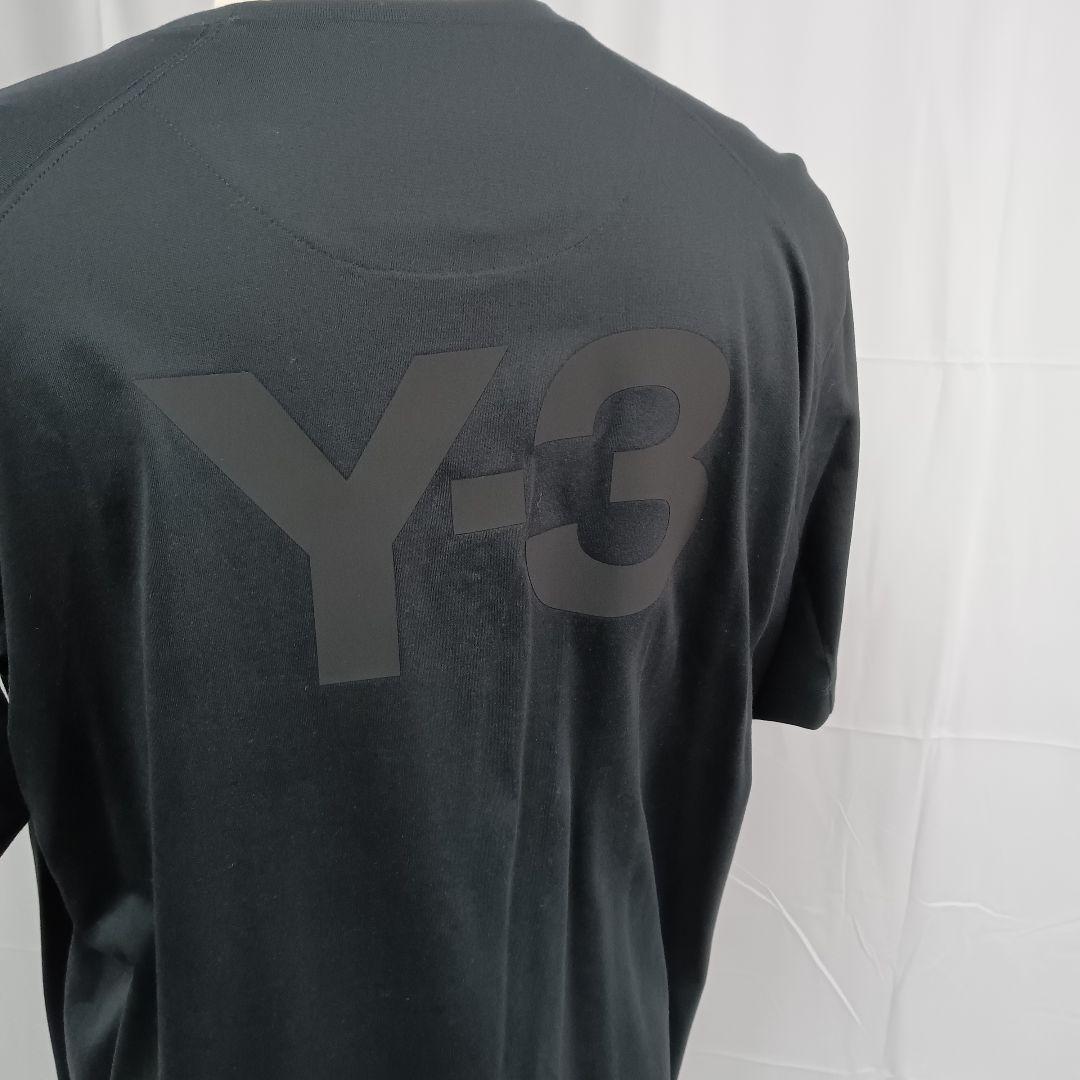 新品　Y-3　ワイスリー　半袖Tシャツ　黒　ロゴ　Lサイズ