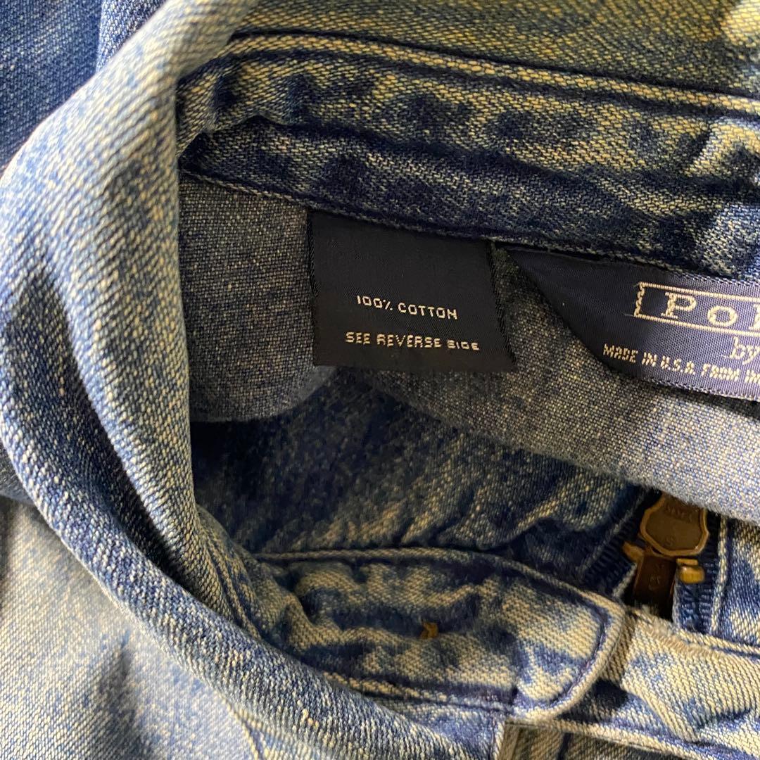 名作 90s Polo Ralph Lauren デニムジャケット