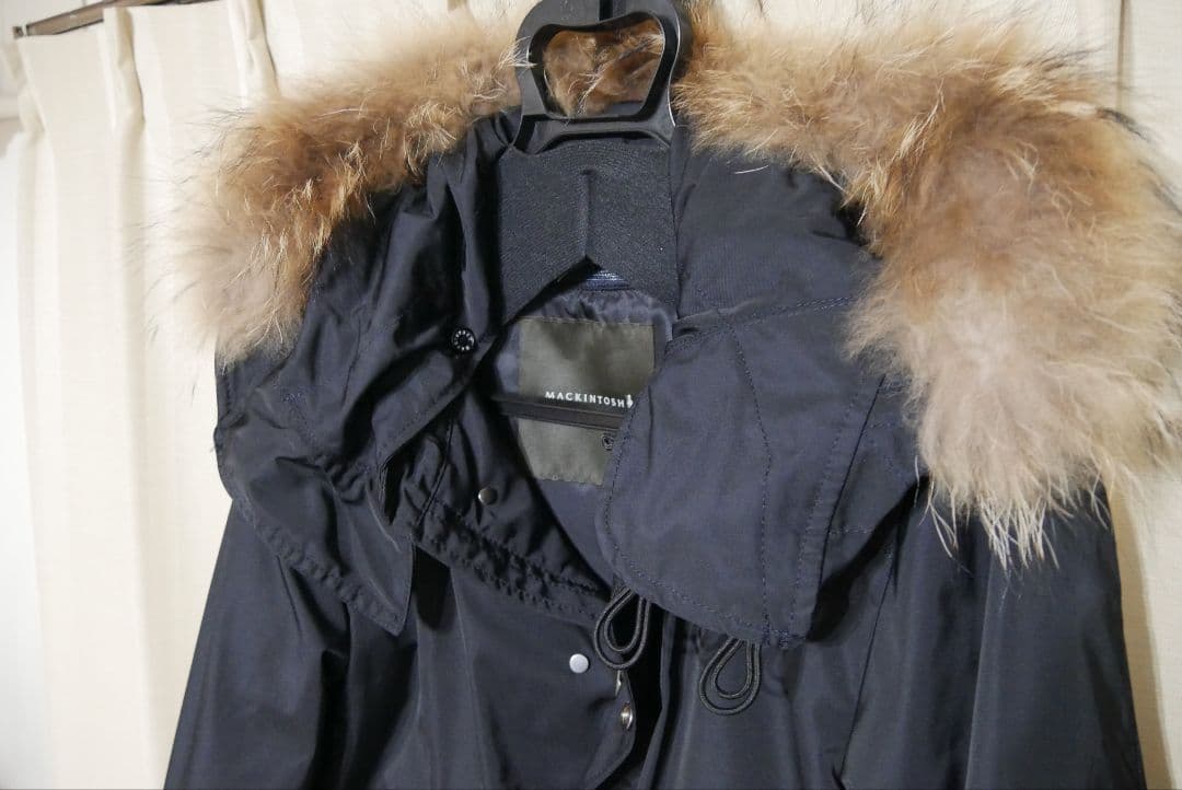 美品★MACKINTOSH LONDON マッキントッシュ モッズコート M 黒