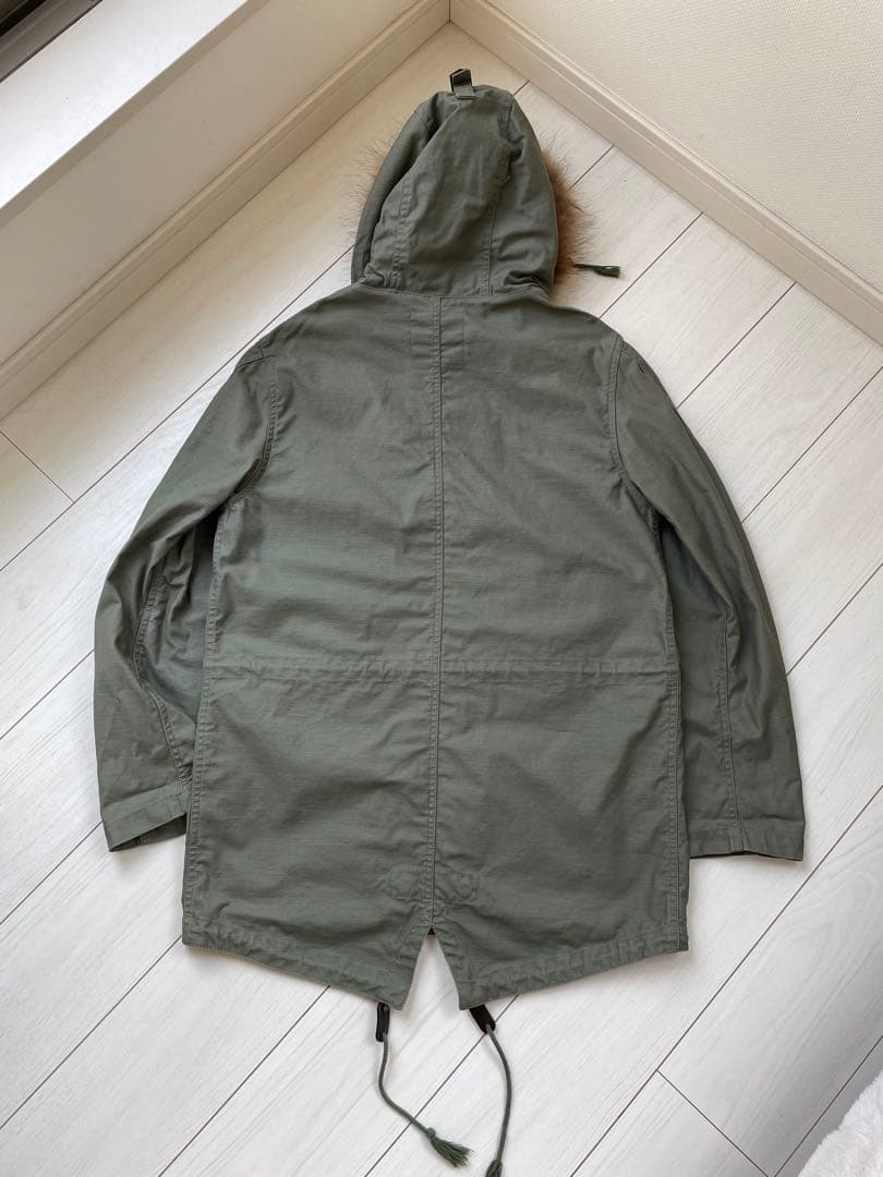 M stussy ステューシー モッズコート ワッペン バッジ モッズパーカー