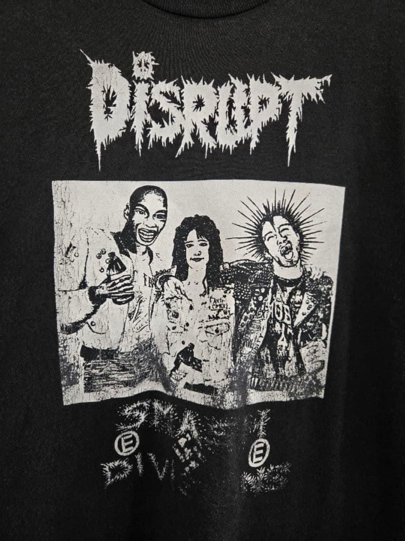 90s DISRUPT SMASH DIVISION Tシャツ HARDCORE