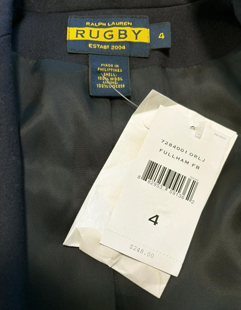 新品・未使用 RUGBY RALPH LAUREN BLAZER ラグビーラルフ