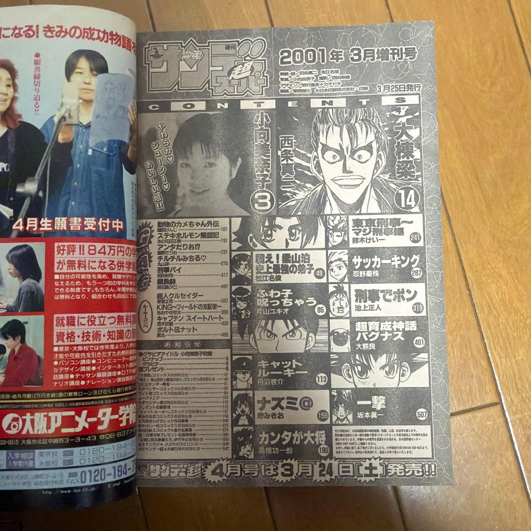 少年サンデー超増刊号 2001年 3号