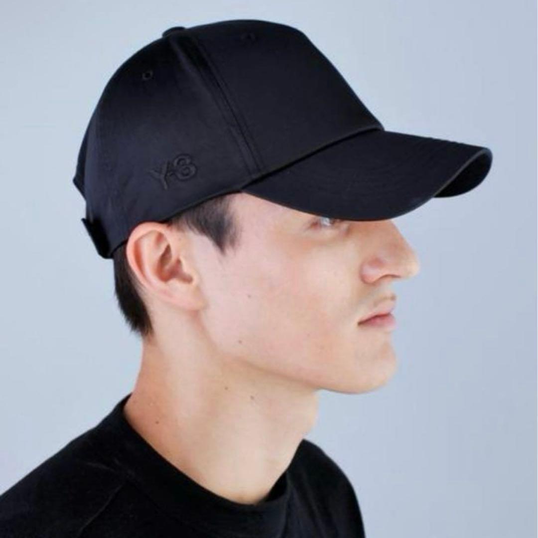 廃盤 Y-3 DAD CAP black nylon キャップ ブラック 刺繍