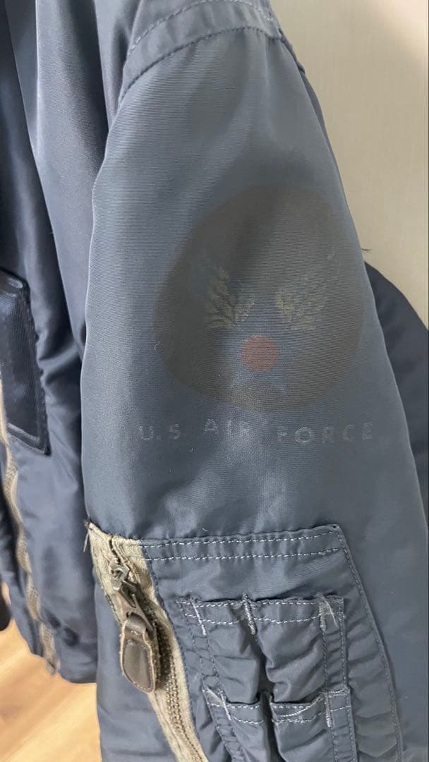 【美品】Buzz rickson's B 15C 38 希少ボアタイプ ネイビー
