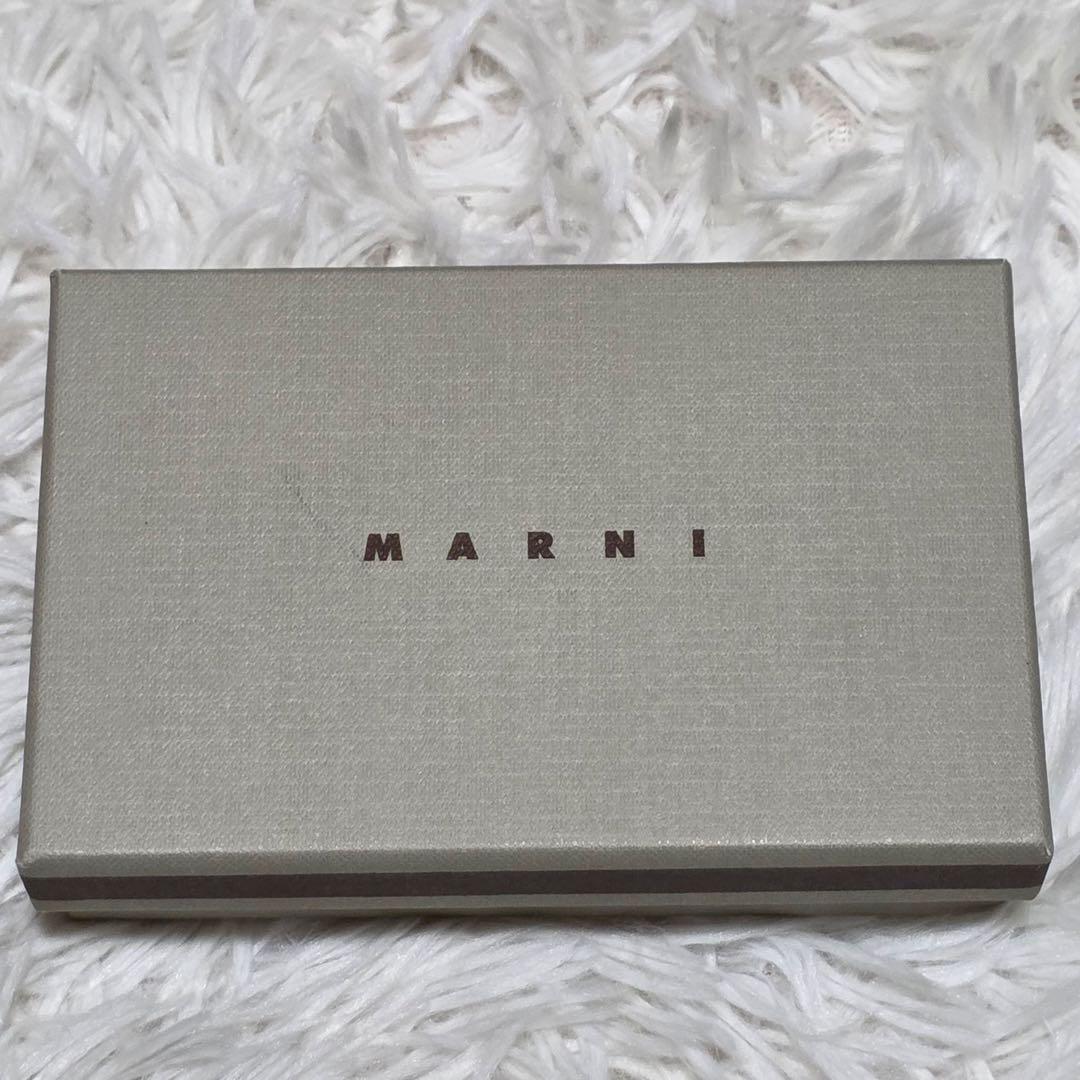 みんみん■MARNI　コンパクトウォレット　マルチカラー　三つ折り