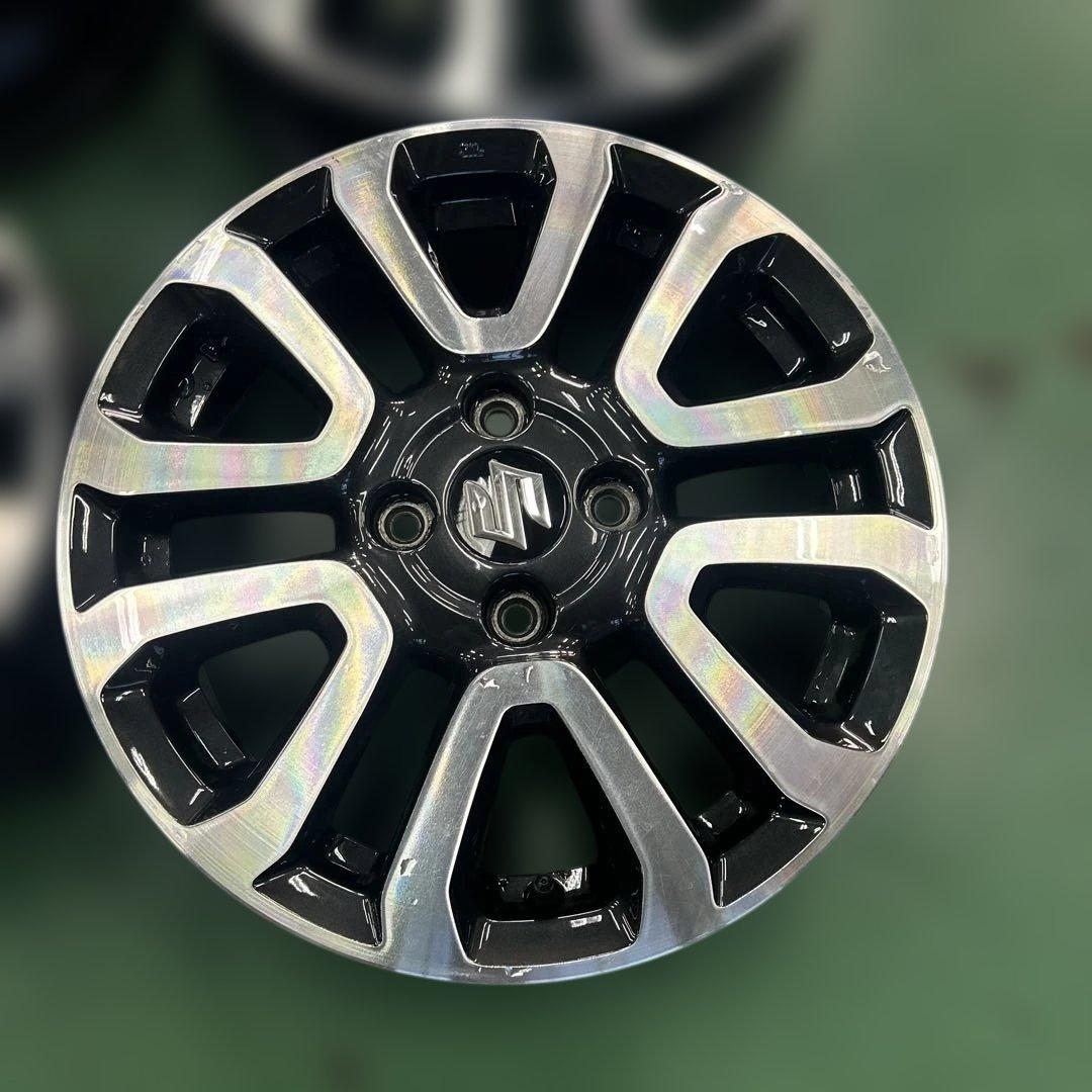 中古アルミ15x4.5スズキハスラー純正4本セット