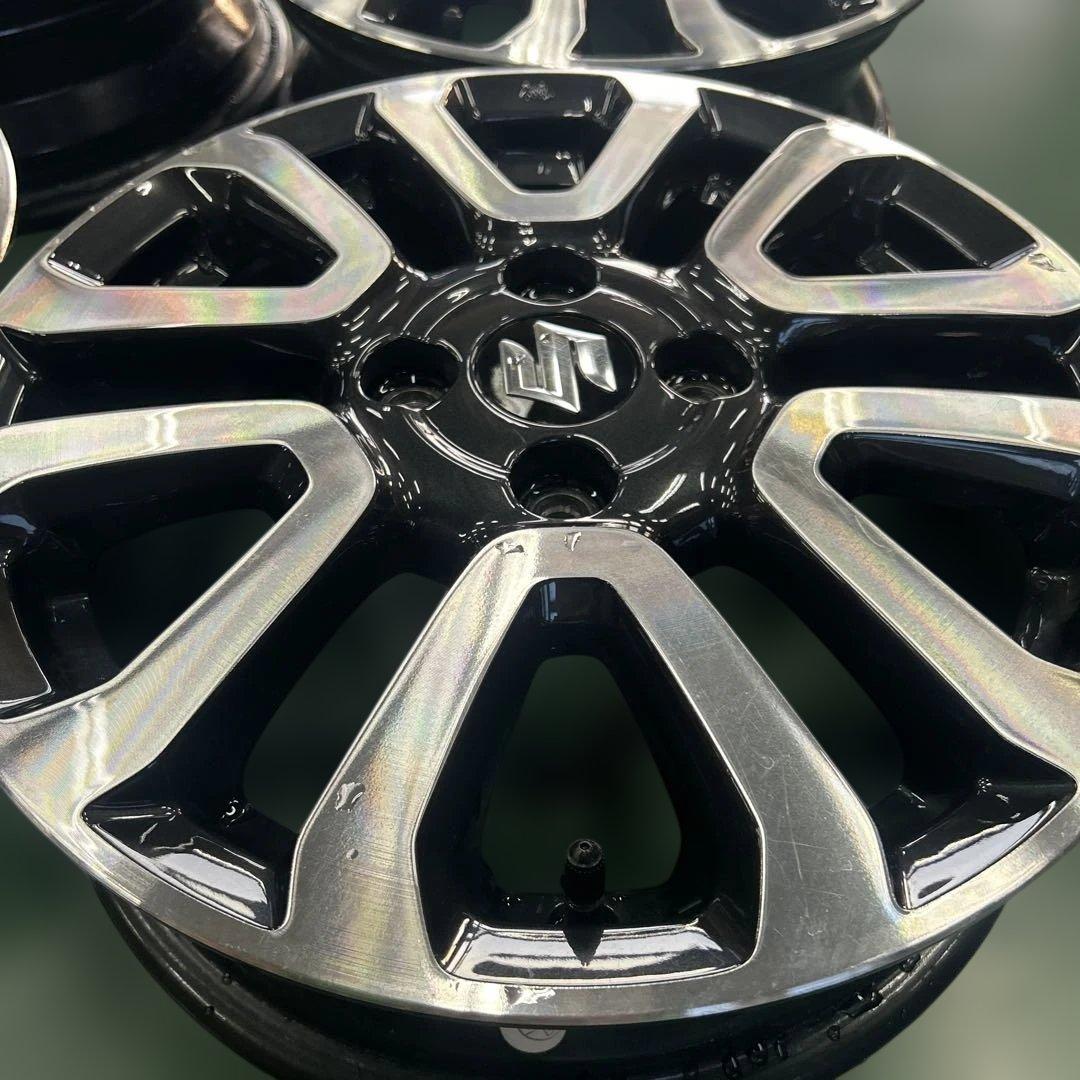 中古アルミ15x4.5スズキハスラー純正4本セット