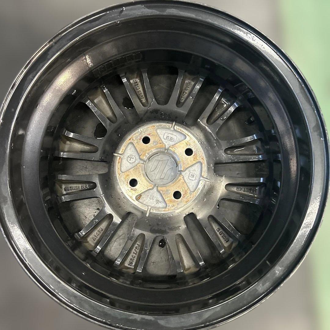 中古アルミ15x4.5スズキハスラー純正4本セット