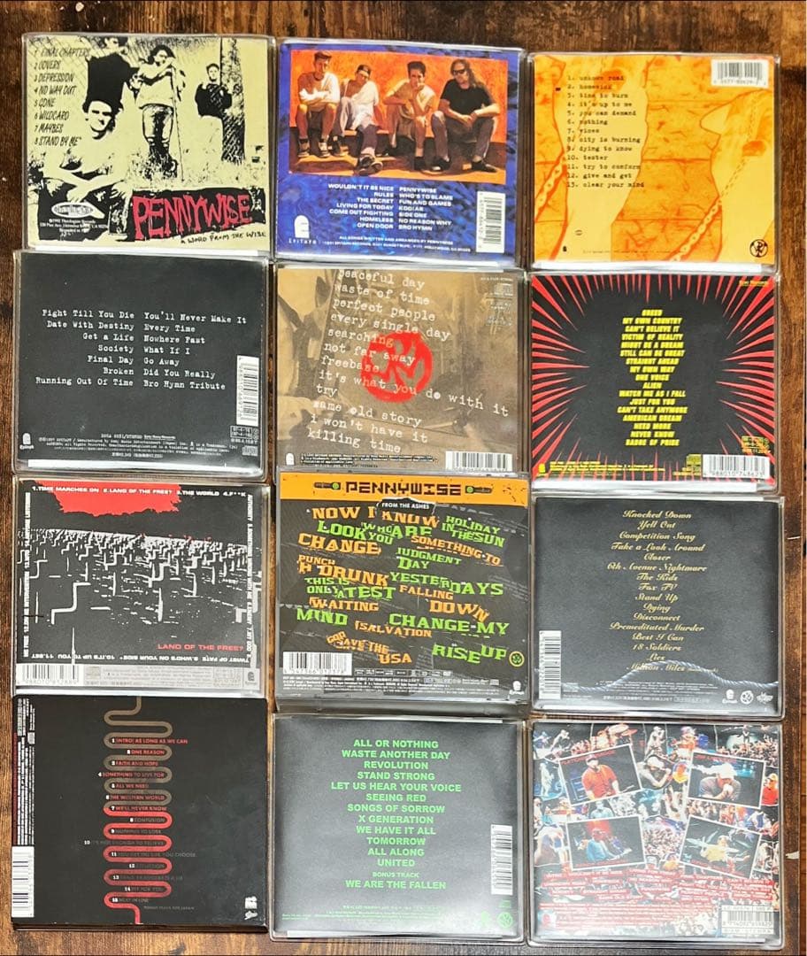 希少廃盤美品！Pennywise CD12枚セット