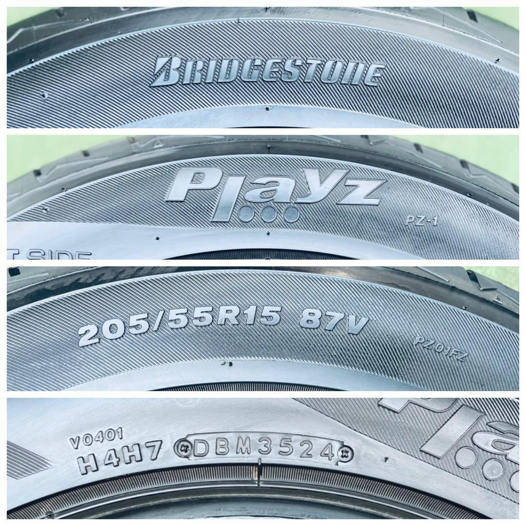 205/55R15. BRIDGESTONE Playz pz-1,2024年