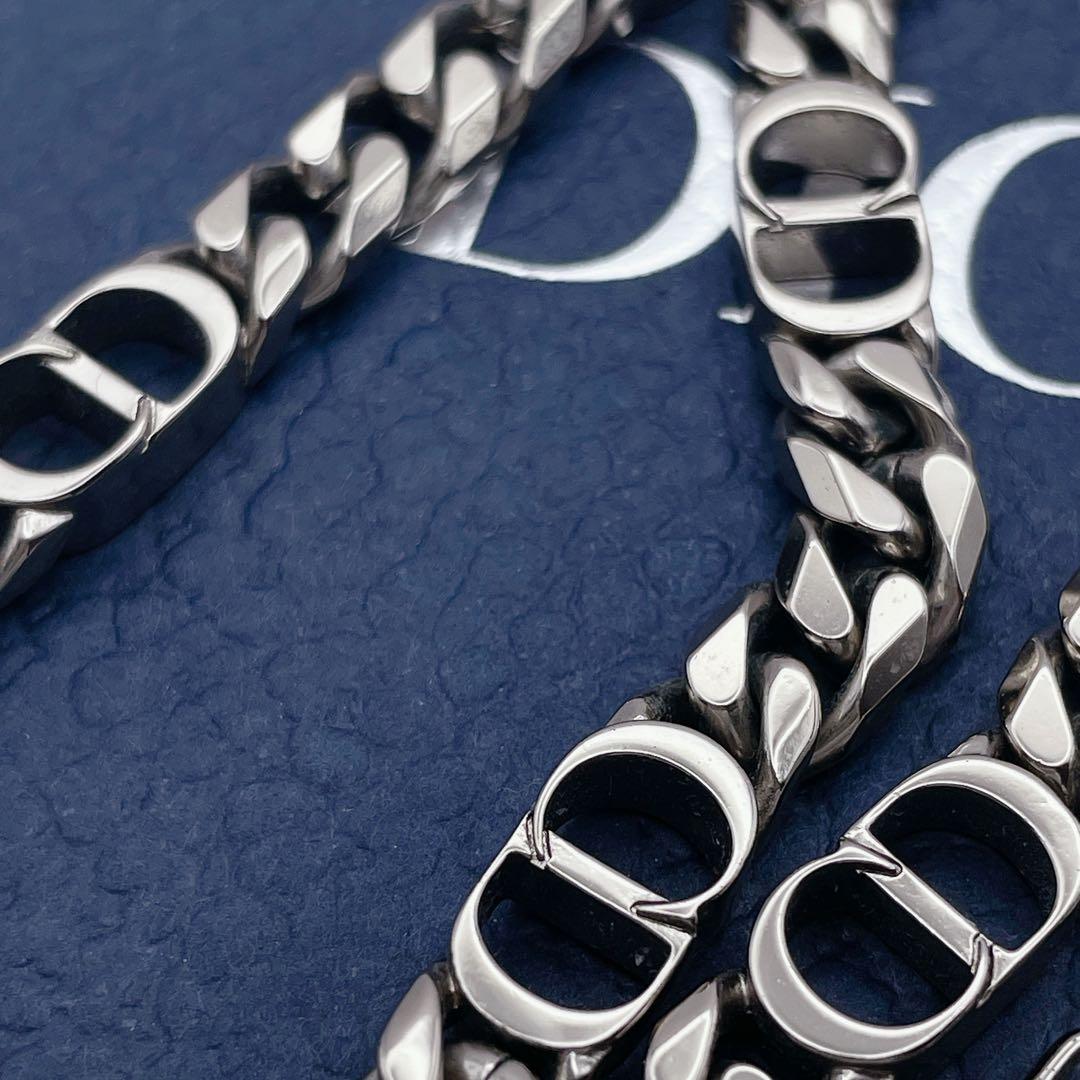 Christian Dior ネックレス　アイコン　チェーン　喜平　CD