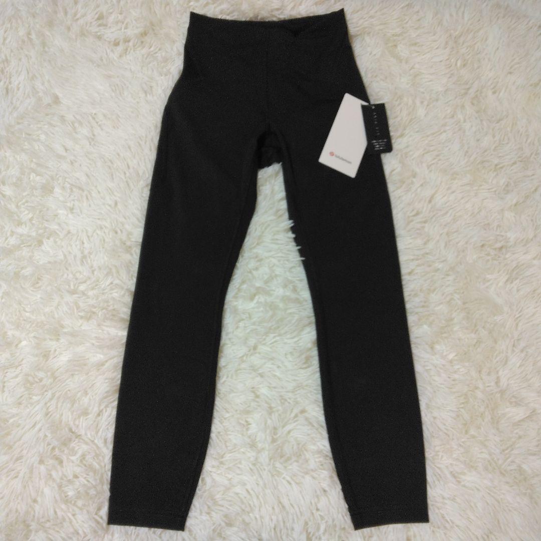 未使用　lululemon　InStill ハイライズタイツ 24　S　ブラック