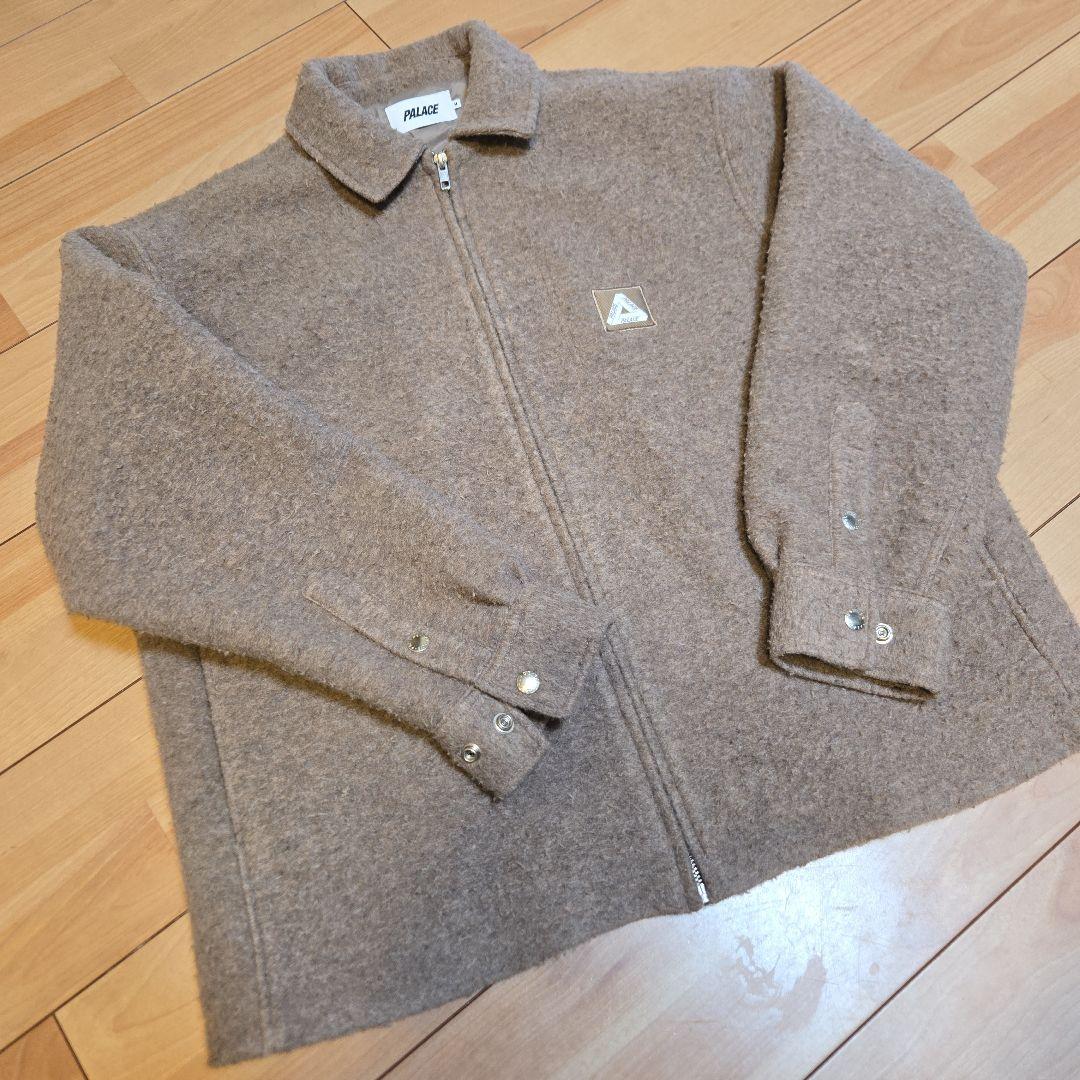 ジャケット・アウター Palace wooly zip shirt M