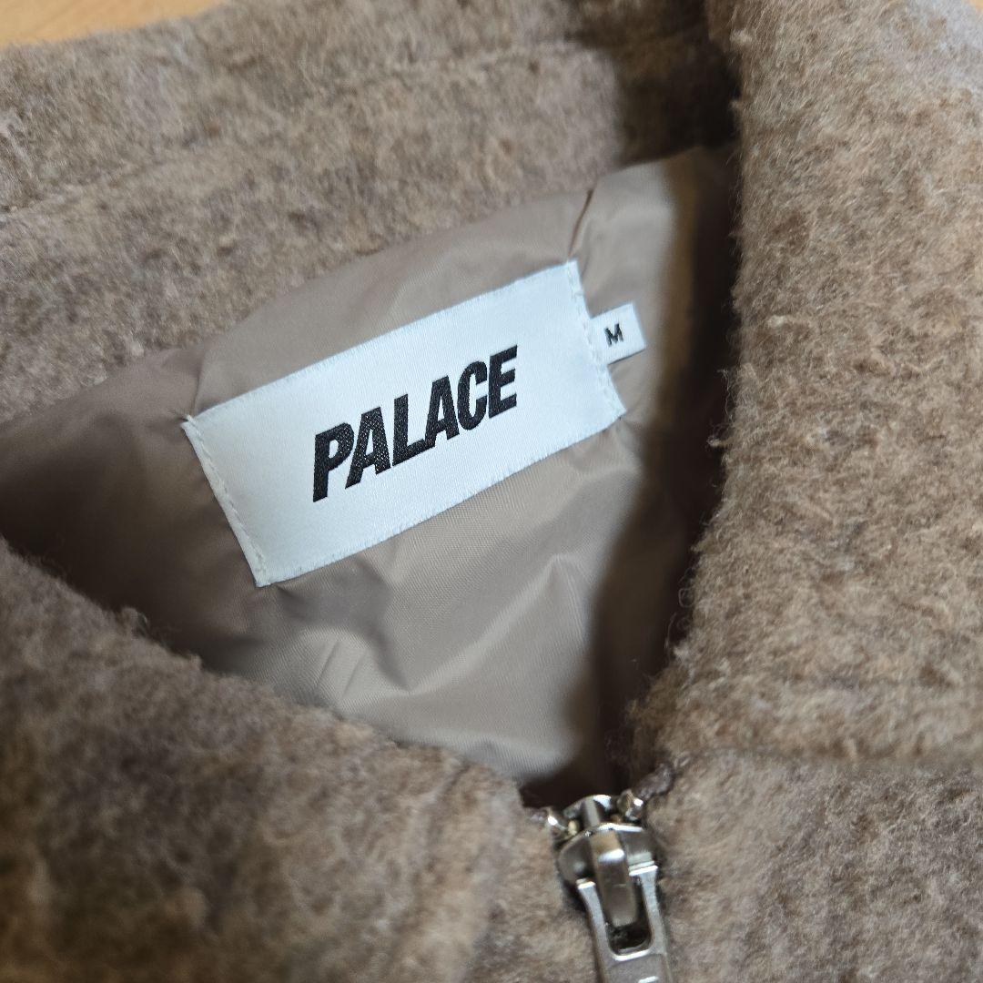 ジャケット・アウター Palace wooly zip shirt M