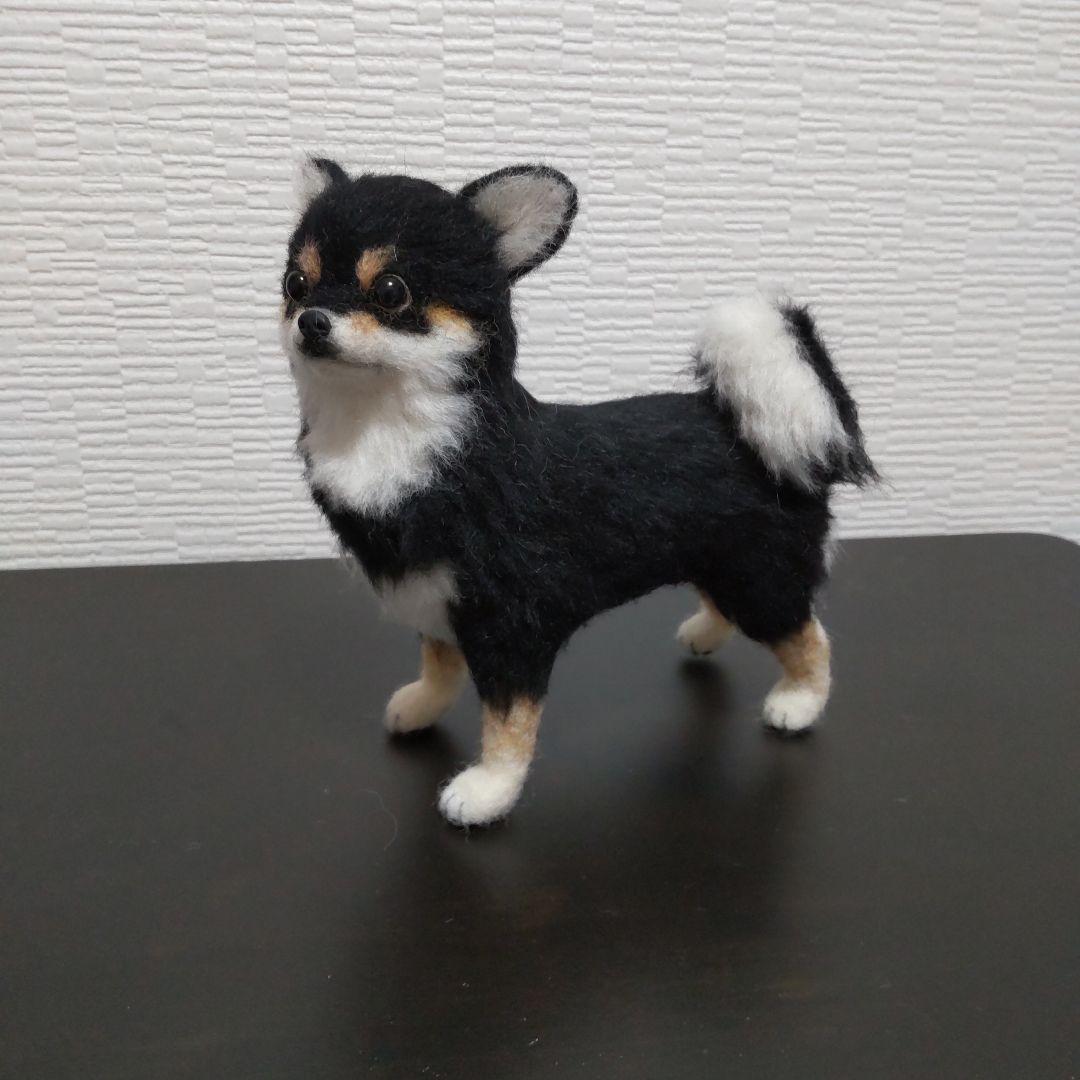 羊毛フェルト☆チワワ☆ハンドメイド