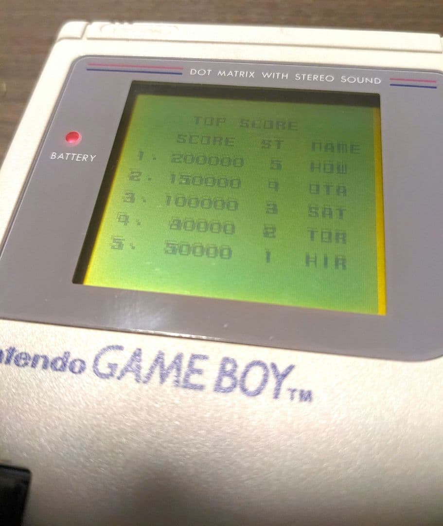 【レトロ】ゲームボーイ本体　＊動作確認済