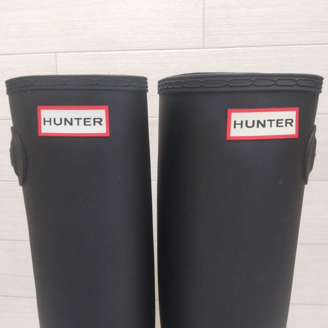 ハンター　HUNTER　ブーツ　ロングレインブーツ　UK6　25㎝相当　MJ79