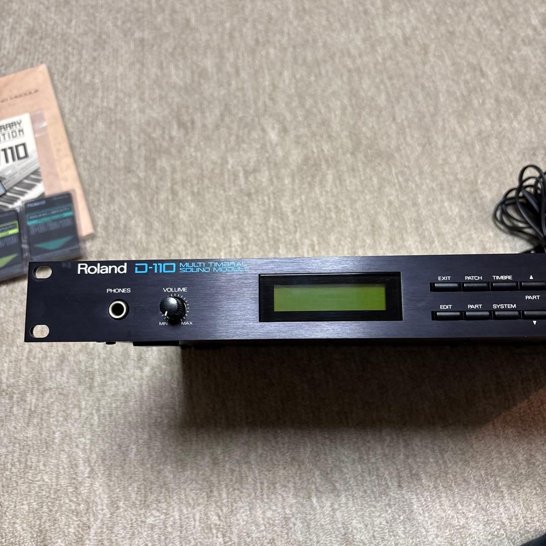 P*☆様 Roland D-110 + ROMカード4枚 美品
