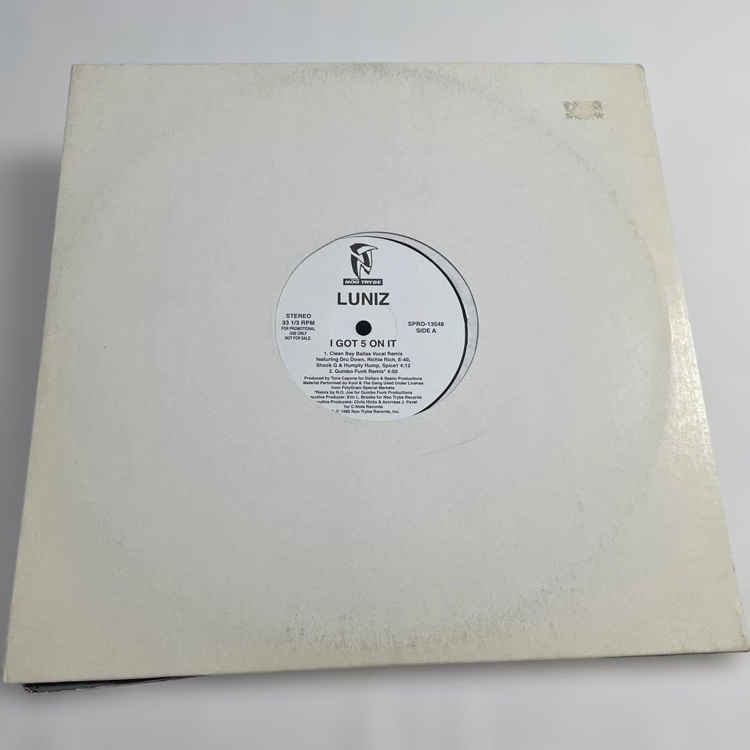 LUNIZ I GOT 5 ON IT レア プロモ盤 G-RAP ヒップホップ