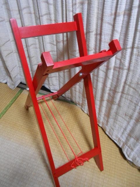 (送料無料)20.000円　大太鼓専用　折斜台　各サイズの大太鼓対応木製台