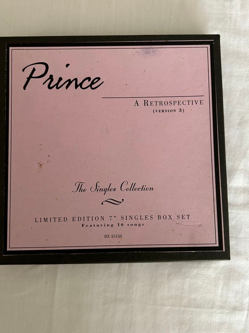 Prince: A Retrospective 7インチシングルボックスセット