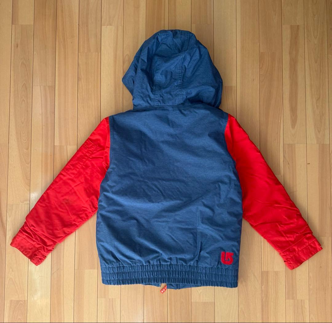 BURTON DRYRIDEスノーボードウェア 子ども用 赤　スノボ　スキー S