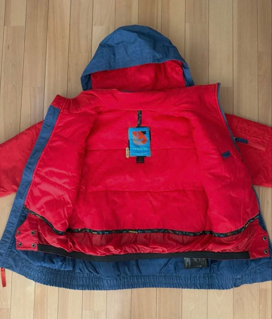 BURTON DRYRIDEスノーボードウェア 子ども用 赤　スノボ　スキー S